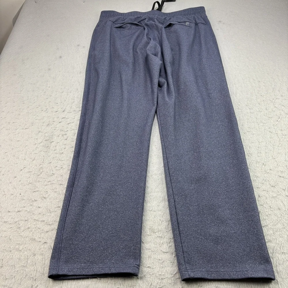 Public Rec Pants Mens 36x30 Blue Heather All Day Every Day Joggers Stretch Nylon